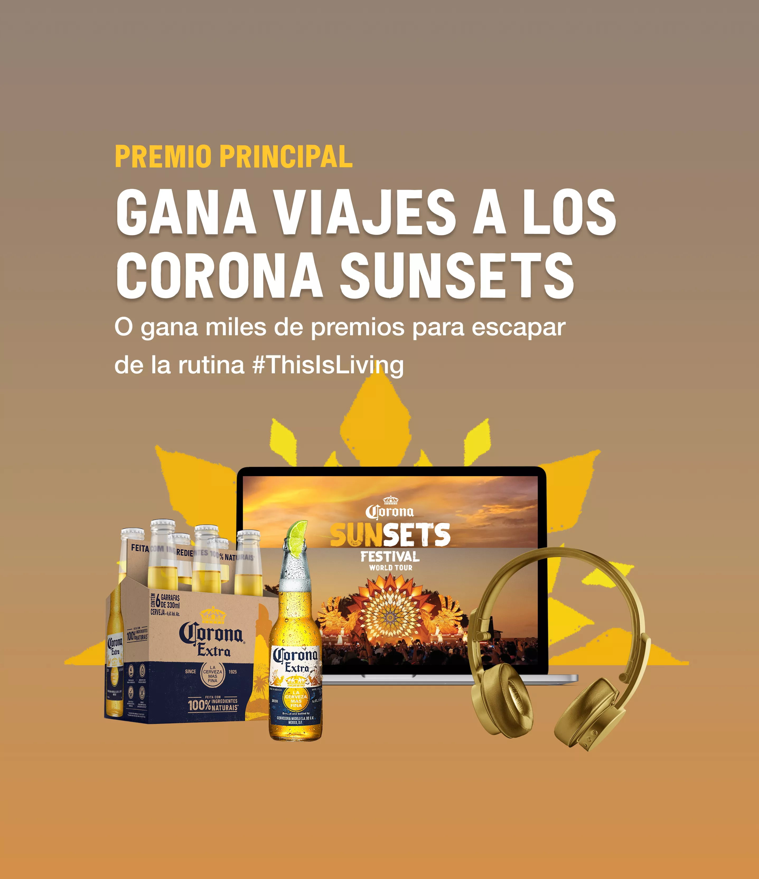 GANA VIAJES A LOS CORONA SUNSETS